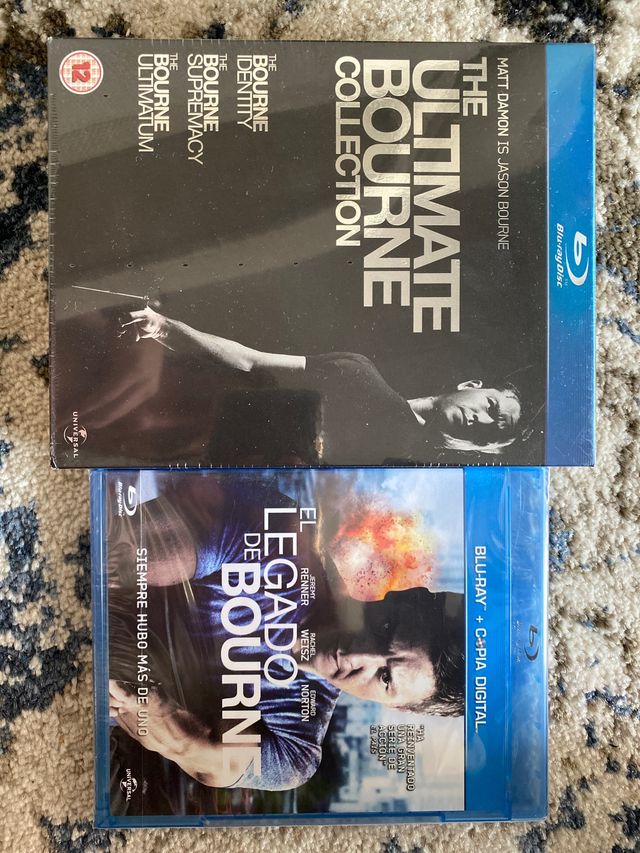 Cuatrilogía Bourne 4 Bluray