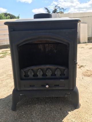 Chimenea de hierro fundido de segunda mano en WALLAPOP
