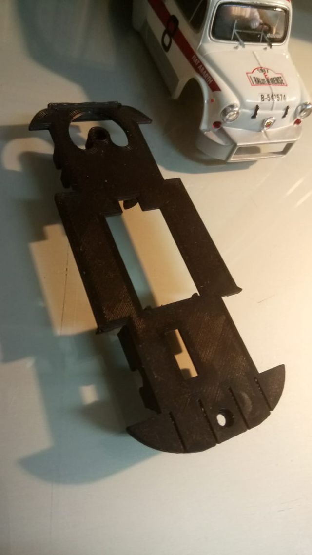 CHASIS PARA SCALEXTRIC FIAT ABARTH 1000