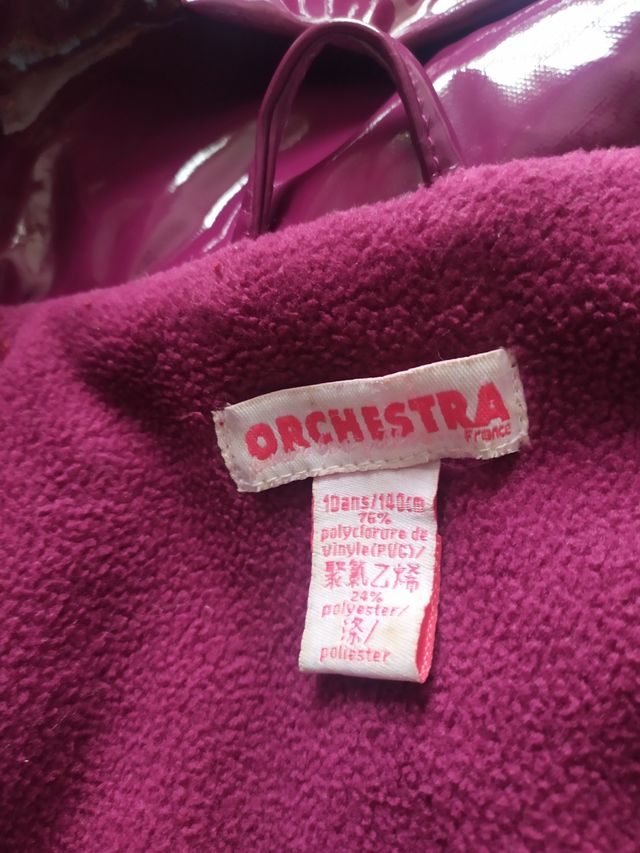Chubasquero impermeable Orquestra