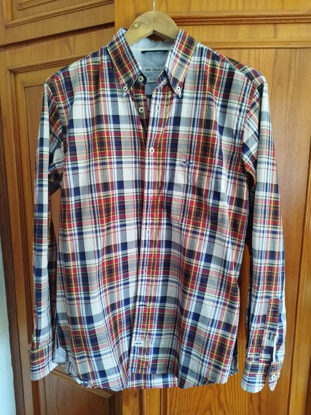 camisa de cuadros