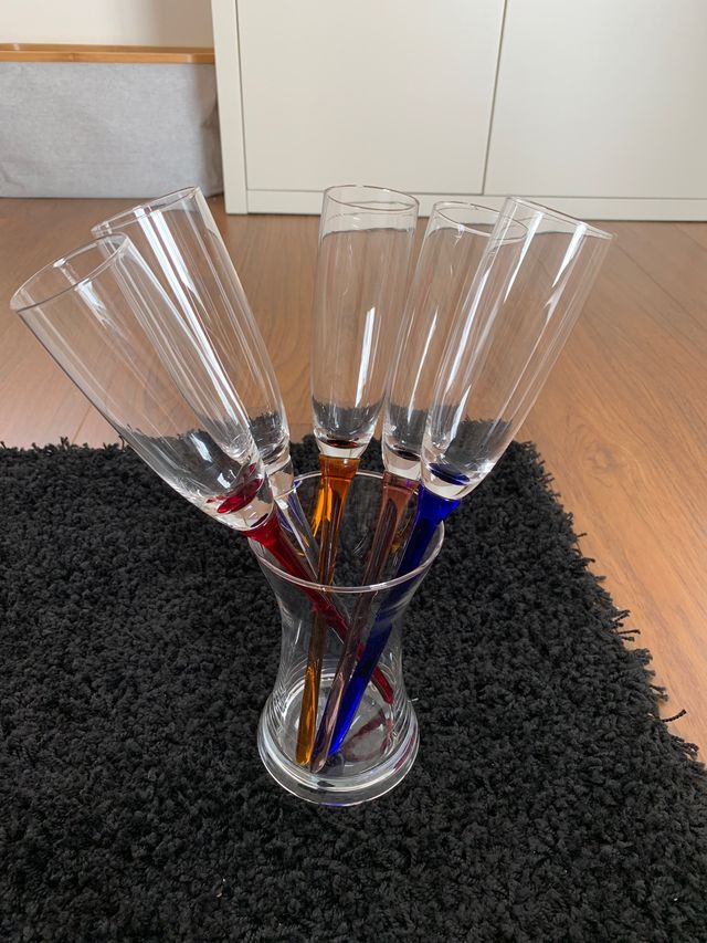 JUEGO DE COPAS CHAMPAN