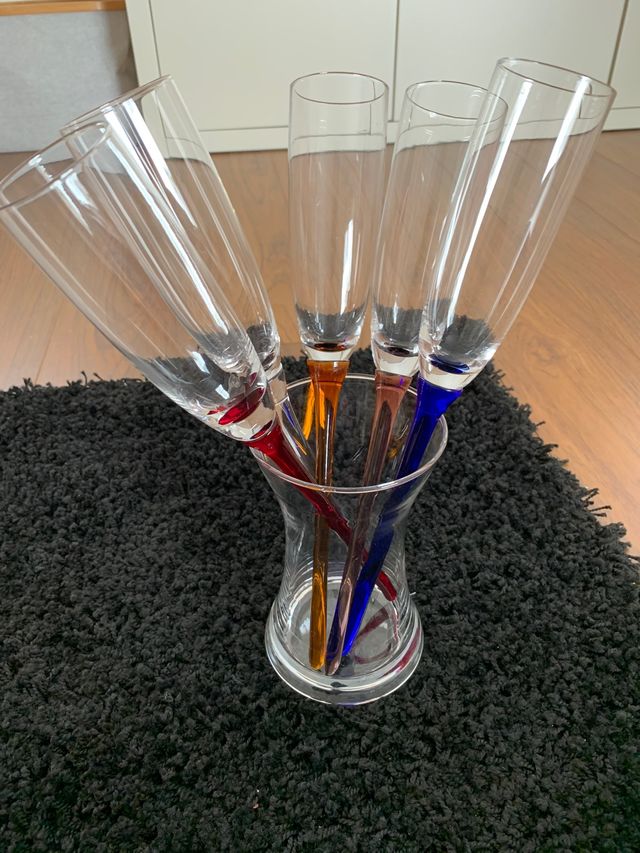 JUEGO DE COPAS CHAMPAN