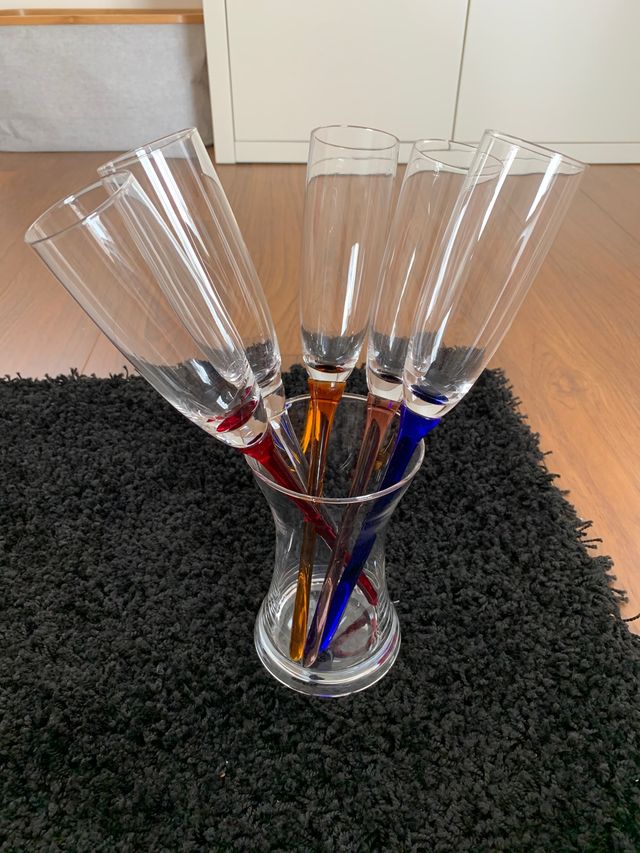 JUEGO DE COPAS CHAMPAN