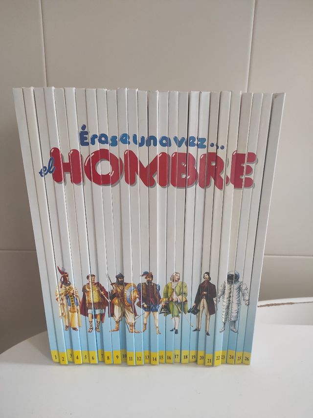 libros Érase una vez el hombre.