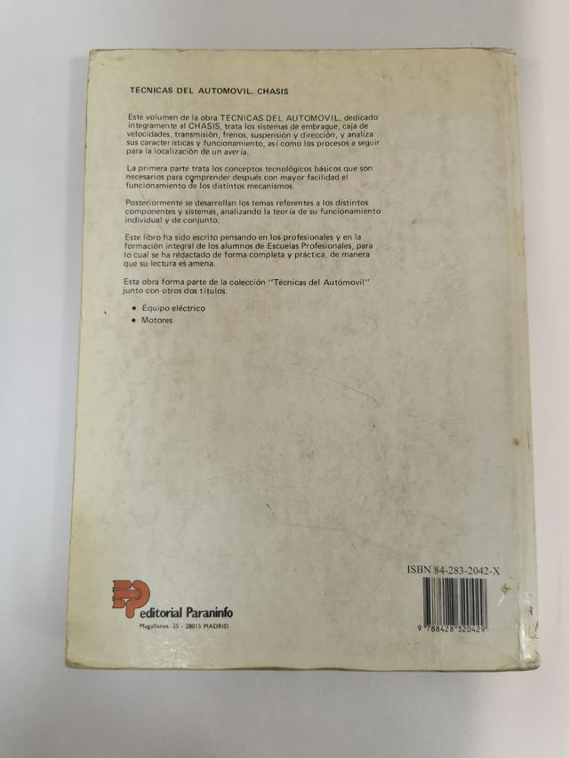 Libro CHASIS Técnicas Automovil
