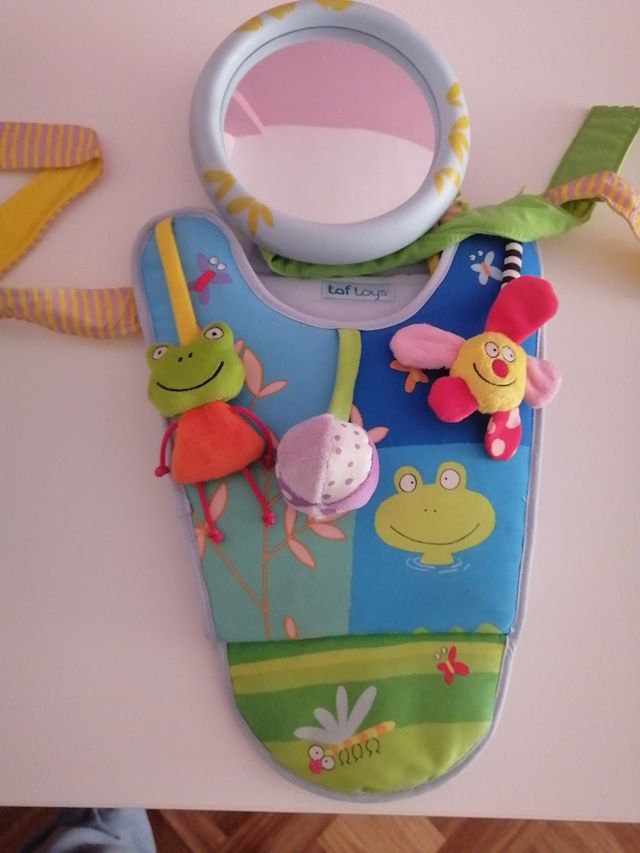 juego y retrovisor coche para niños