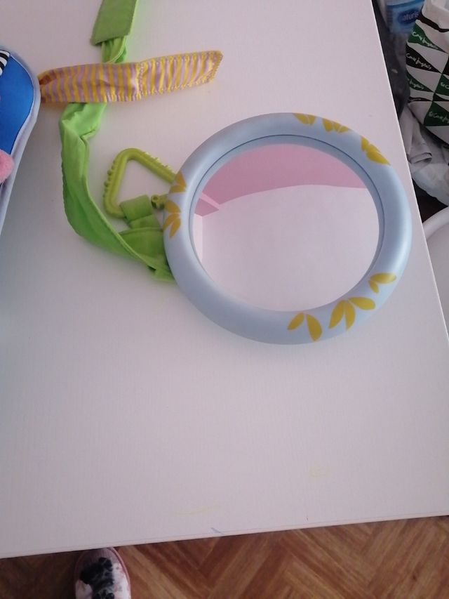 juego y retrovisor coche para niños