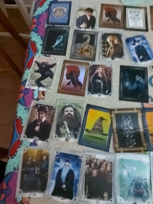 Cartas repes Panini colección Harry Potter