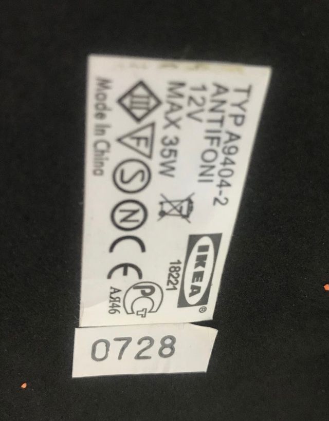 Flexi Ikea plateado sobremesa