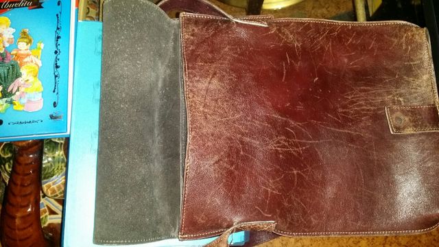 Bolso de cuero Adolfo Domínguez