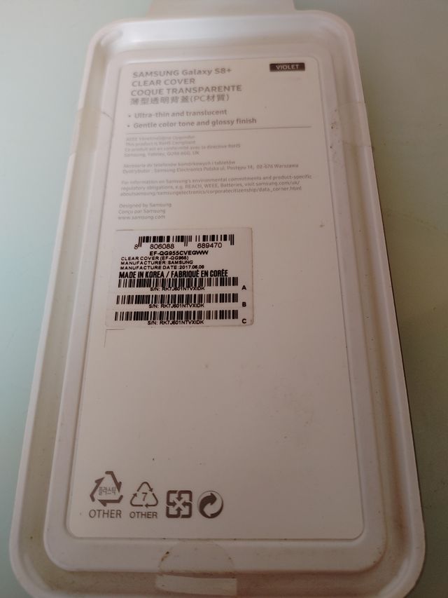 CUSTODIA PER SAMSUNG GALAXY S8+