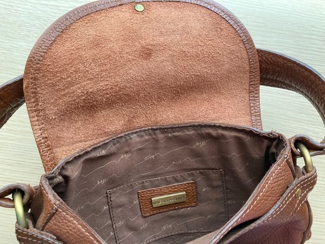 Bolso de piel de Mango