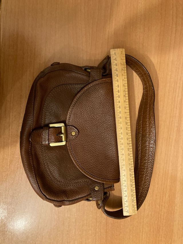 Bolso de piel de Mango