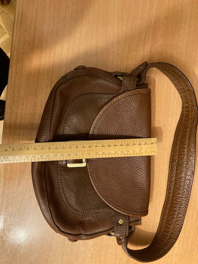 Bolso de piel de Mango