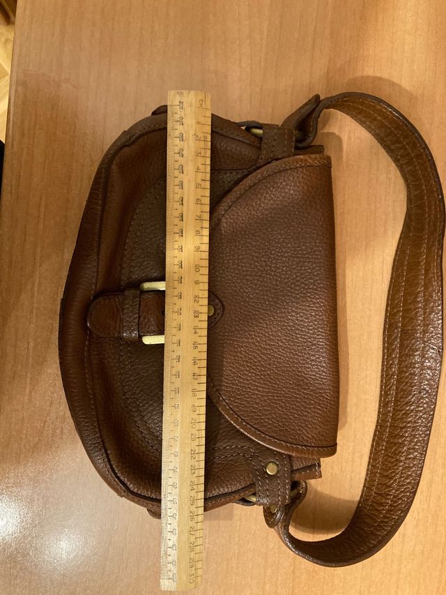 Bolso de piel de Mango