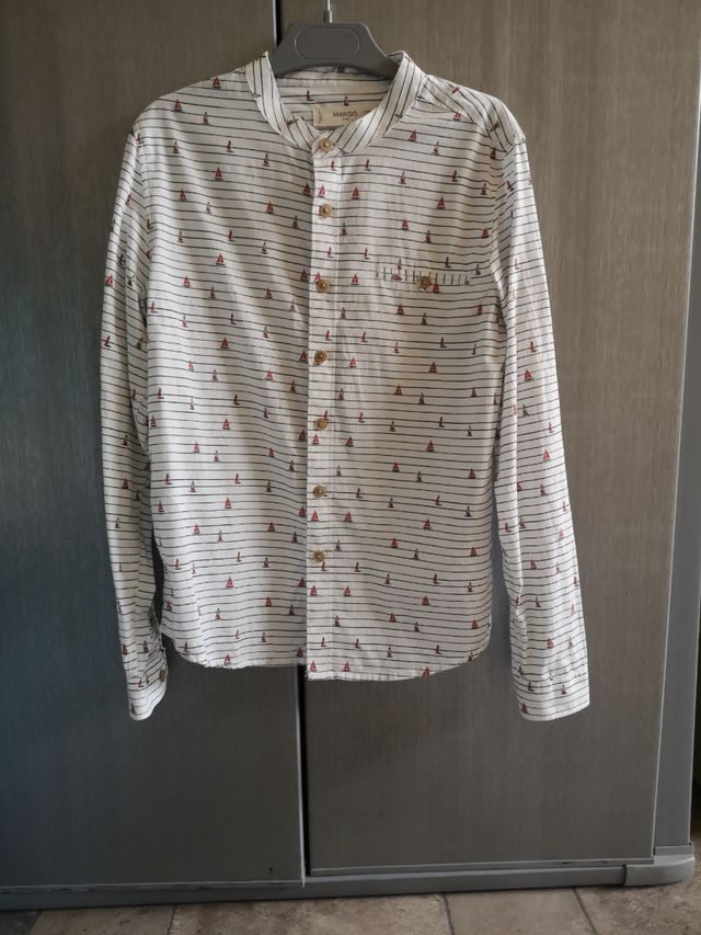 CAMISA NIÑO MANGO