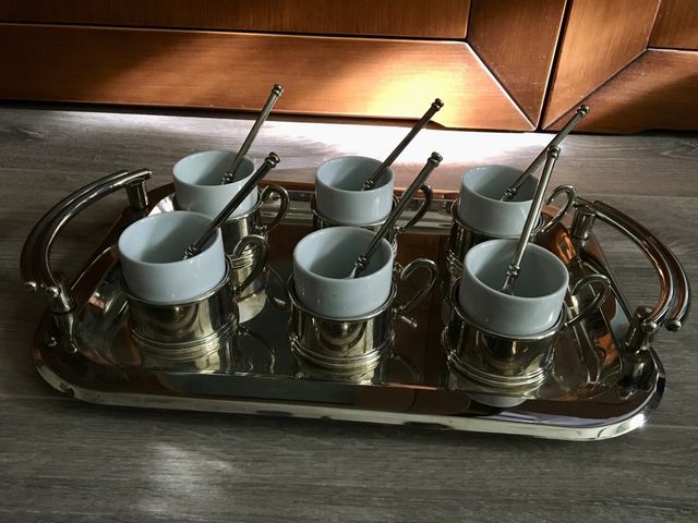 Juego de tazas 6 servicios