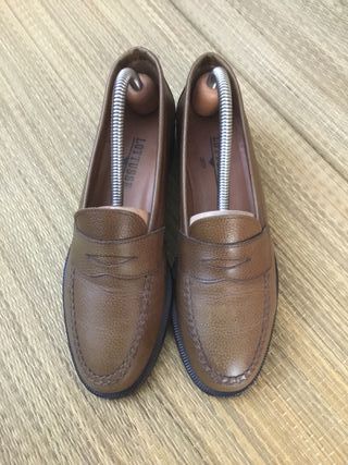 Mocasines Lottusse de piel Talla 36 \\/ 4,5 de segunda mano por 35 EUR en  León en WALLAPOP
