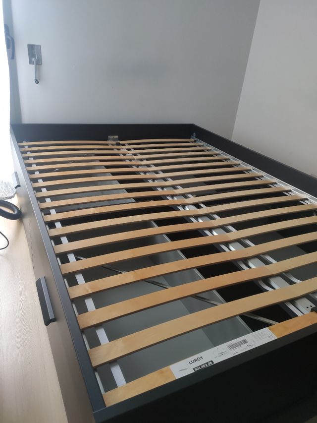 Estructura de cama 140x200cm de segunda mano por 130 € en Viladecans en
