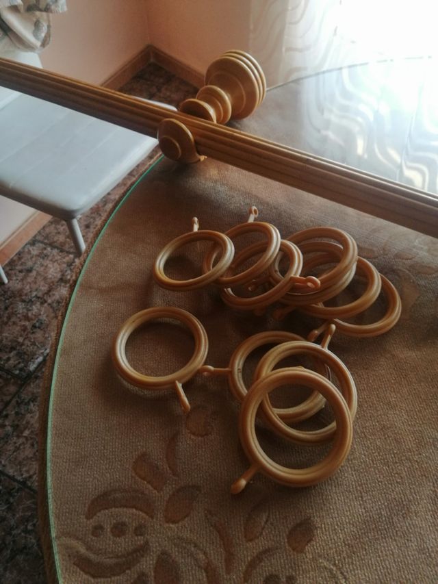 soporte para cortinas