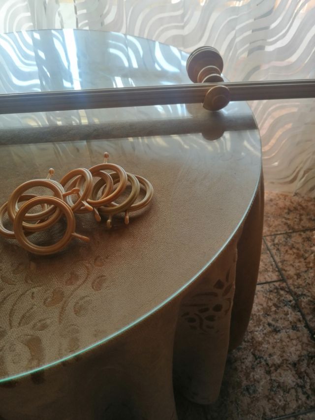 soporte para cortinas