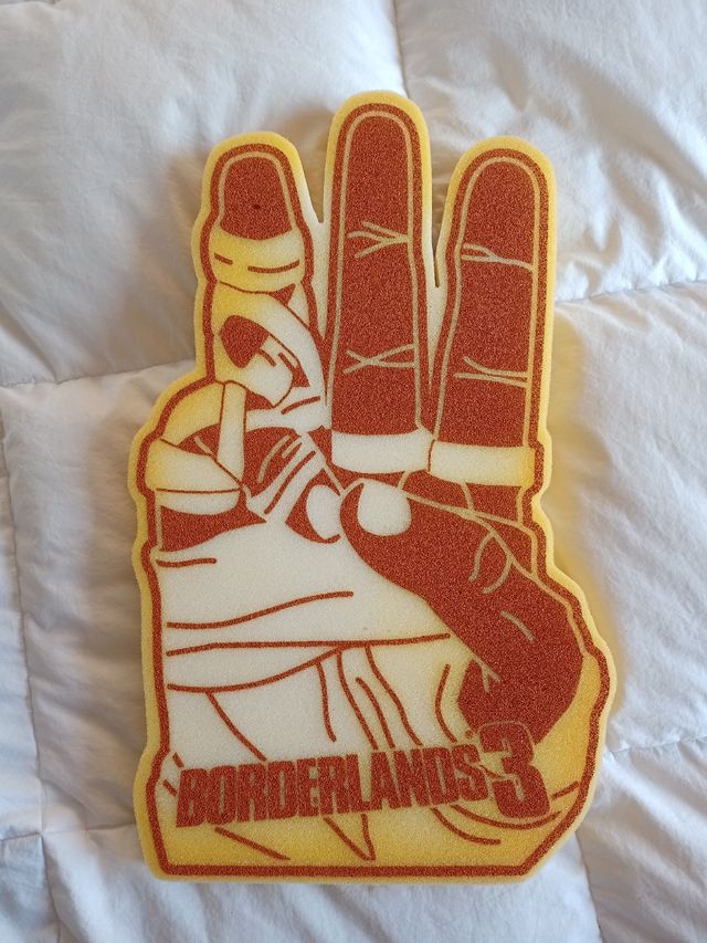 Borderlands 3 mano gomaespuma gamescom