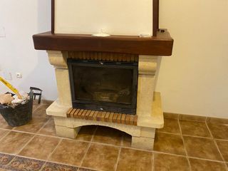 Chimenea de cajón de segunda mano por 200 € en Aguadulce en WALLAPOP