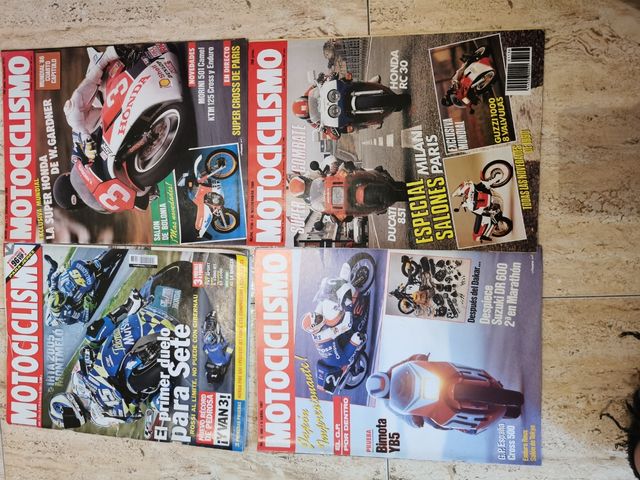 Revistas motociclismo 36 unidades