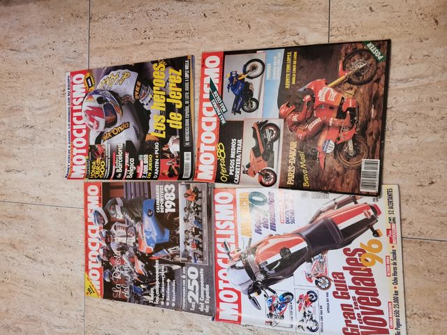 Revistas motociclismo 36 unidades