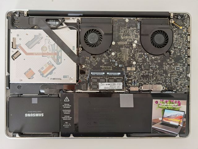 MacBook Pro 6,2 A1286 i7 15 pulgadas Mediados 2010