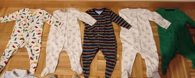 Pijamas Bebé y Bata osito invierno