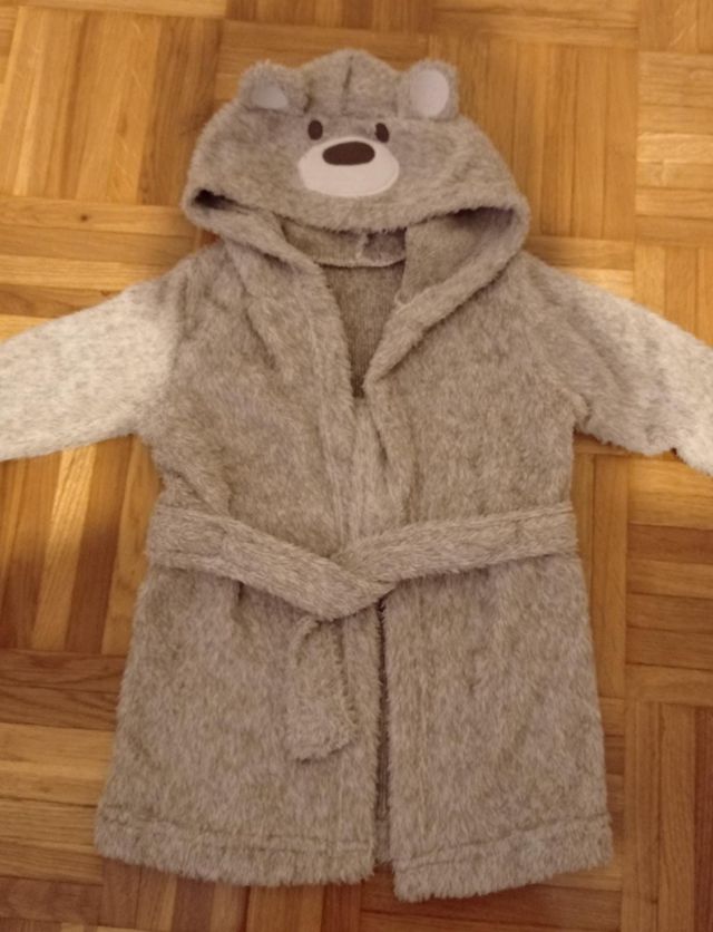 Pijamas Bebé y Bata osito invierno