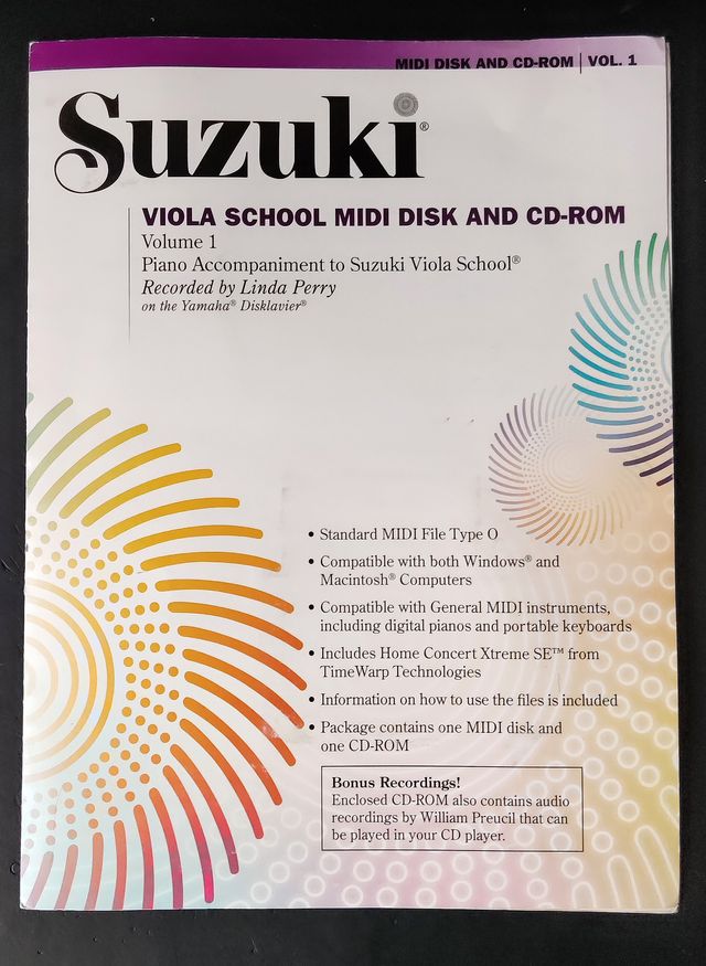 Suzuki Viola School Vol 1