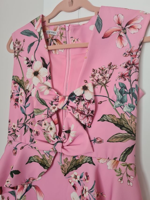 Vestido fiesta floral