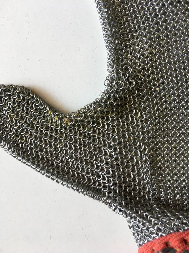 Guante de malla de acero para deshuesar