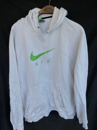 Sudadera Nike blanca de segunda mano en 