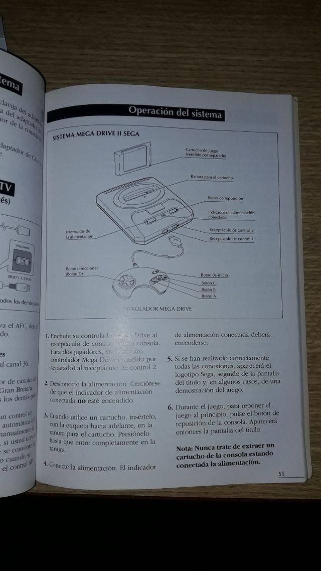 Manuale Megadrive II