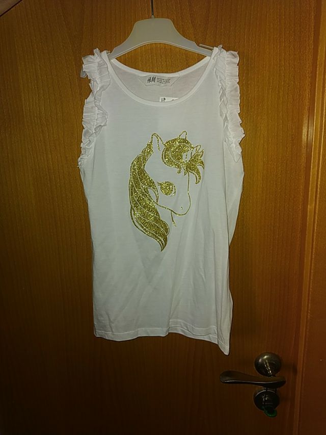 camisetq niña nueva talla 8-10