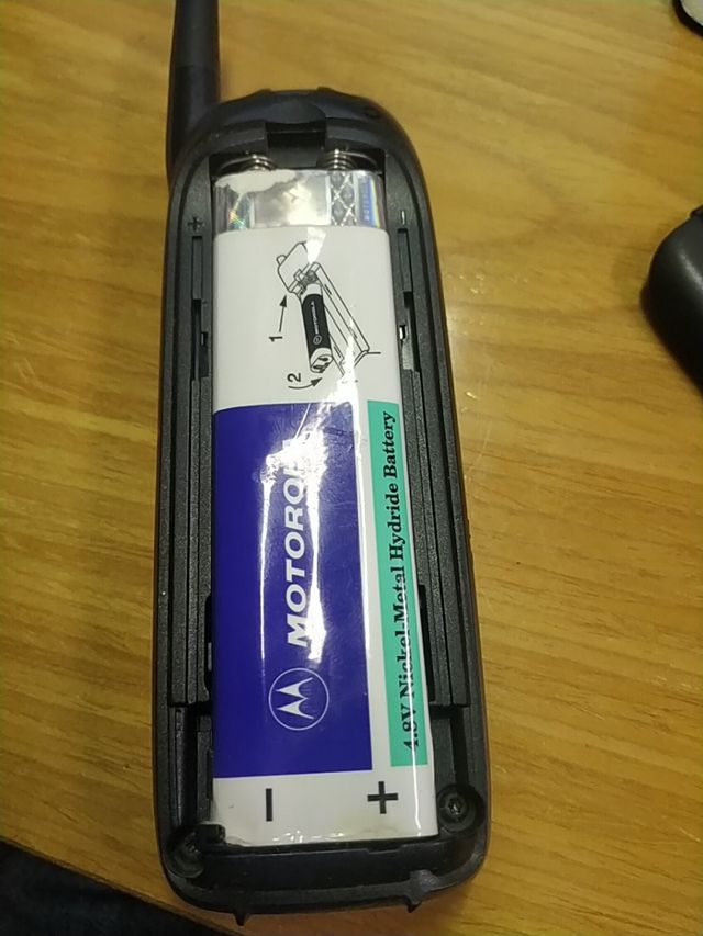 Teléfono antiguo Motorola de Amena