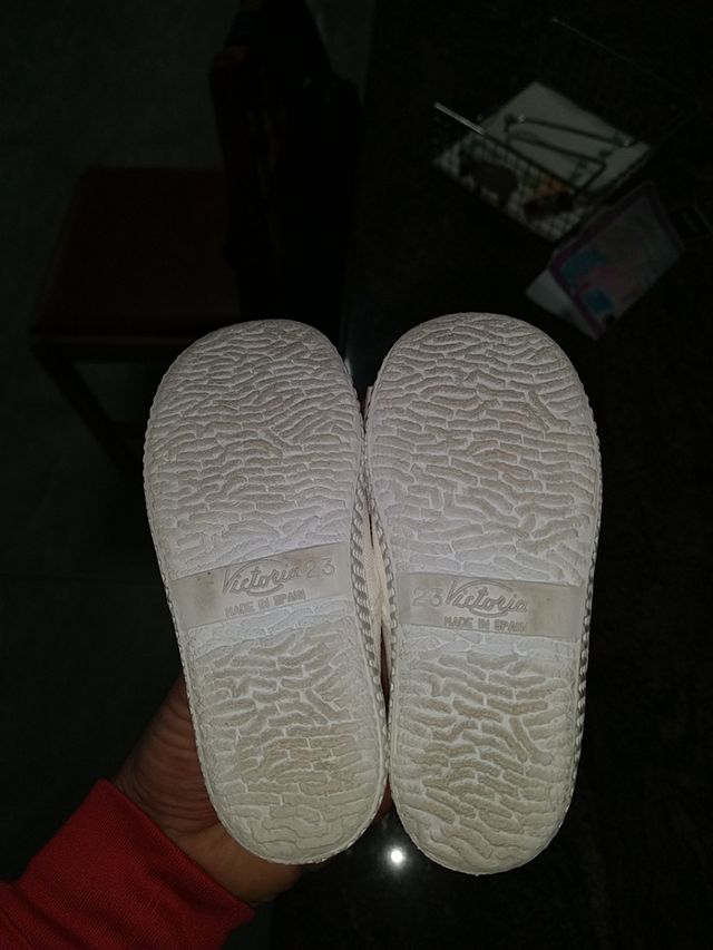 Victoria talla 23 blanco