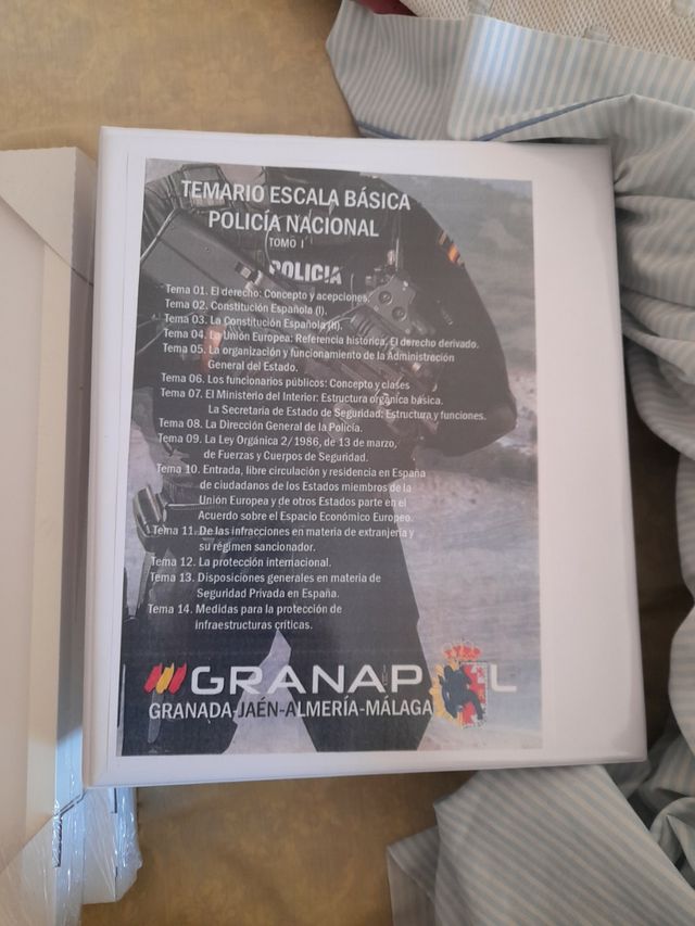 temario policia nacional