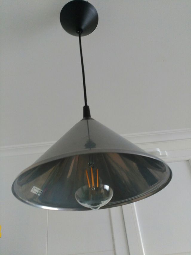 Lámpara estilo industrial