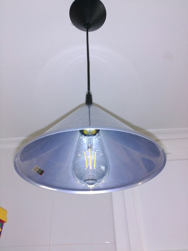 Lámpara estilo industrial