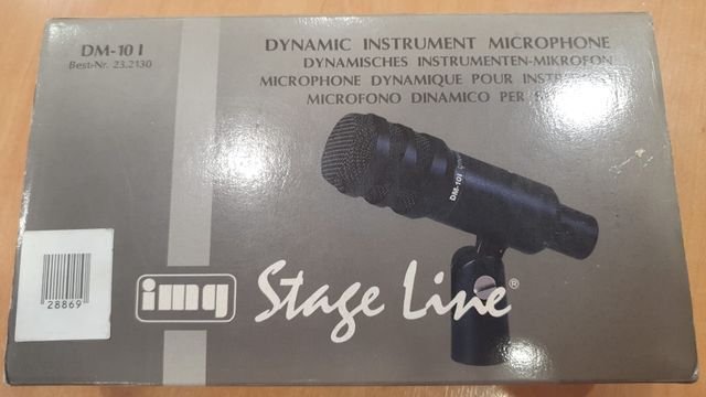 Micrófono IMG Stage Line DM-10L para instrumento