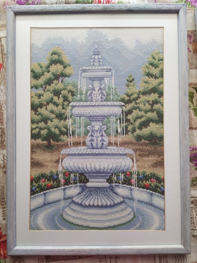 Pareja de cuadros: Fuentes