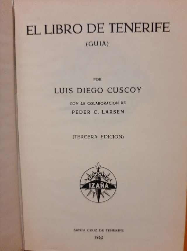 El libro de Tenerife. 1962