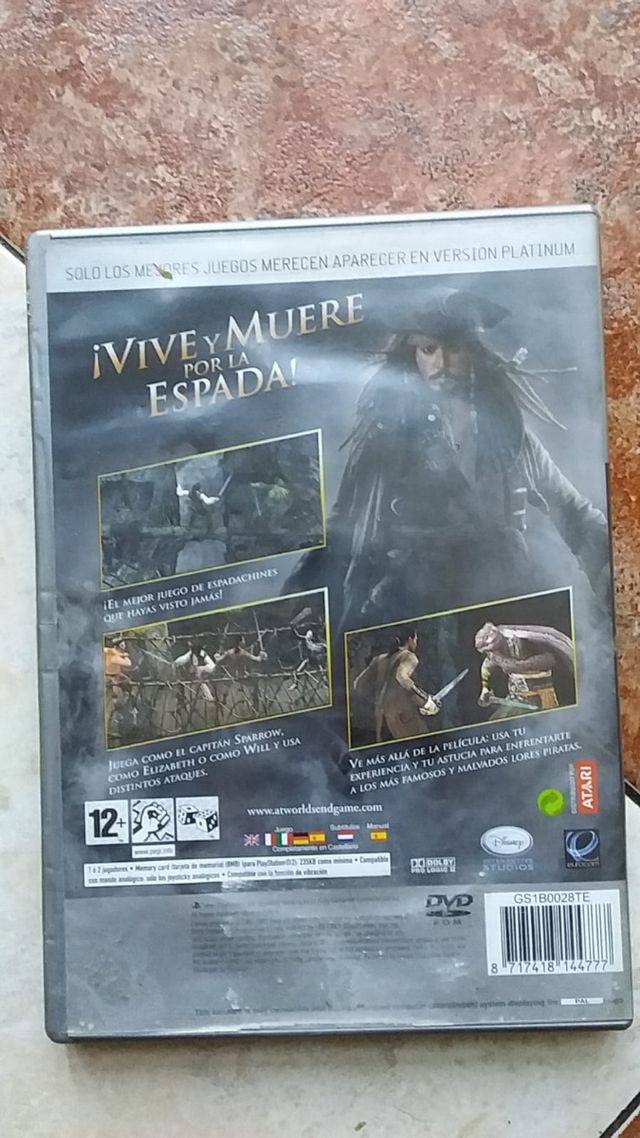 pack - (Narnia y piratas) - ps2