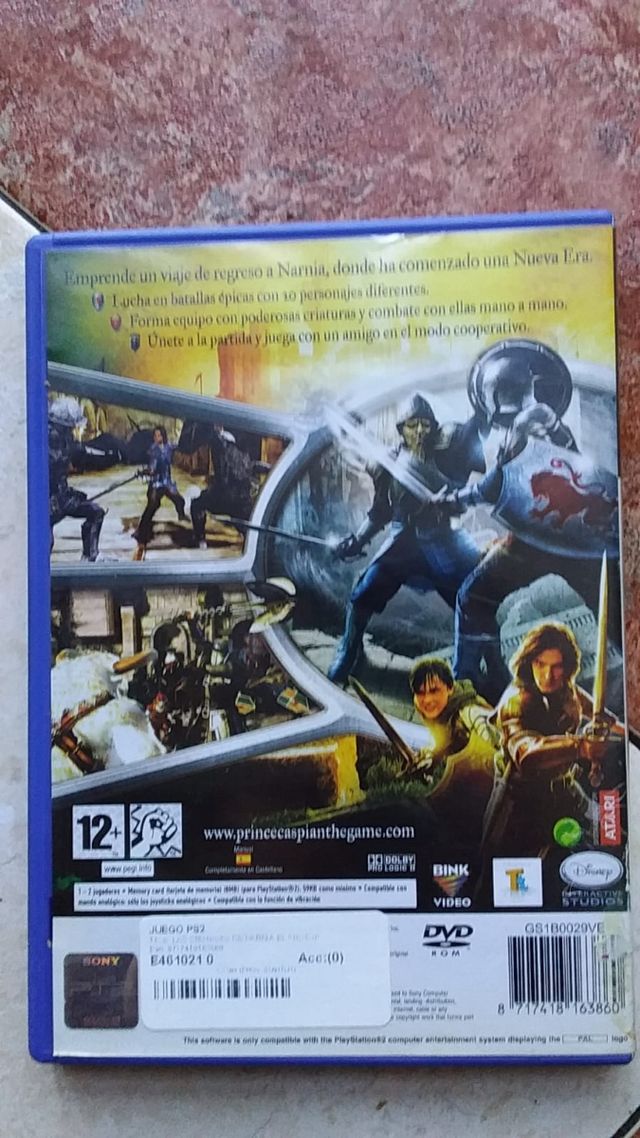 pack - (Narnia y piratas) - ps2
