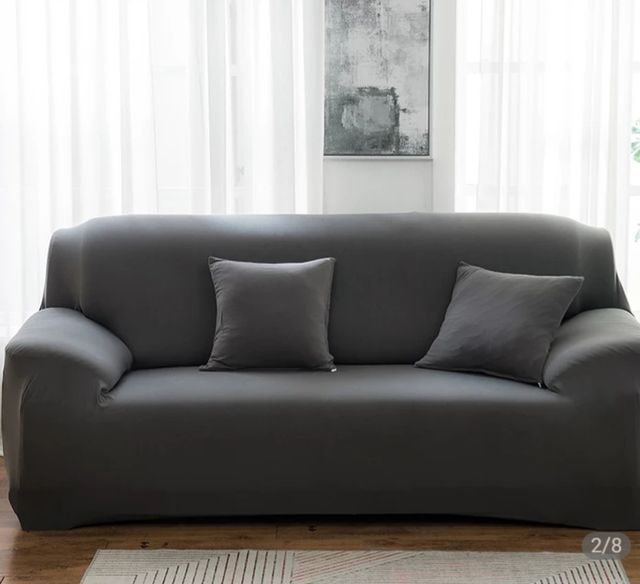 Funda sofá gris